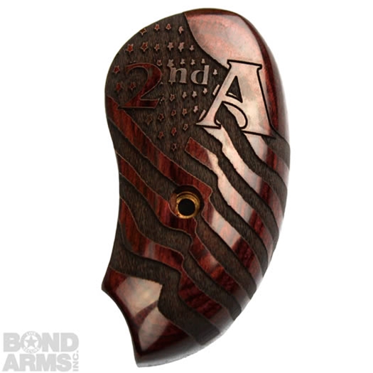 Protect the 2nd Amendment Extended Rosewood Grips