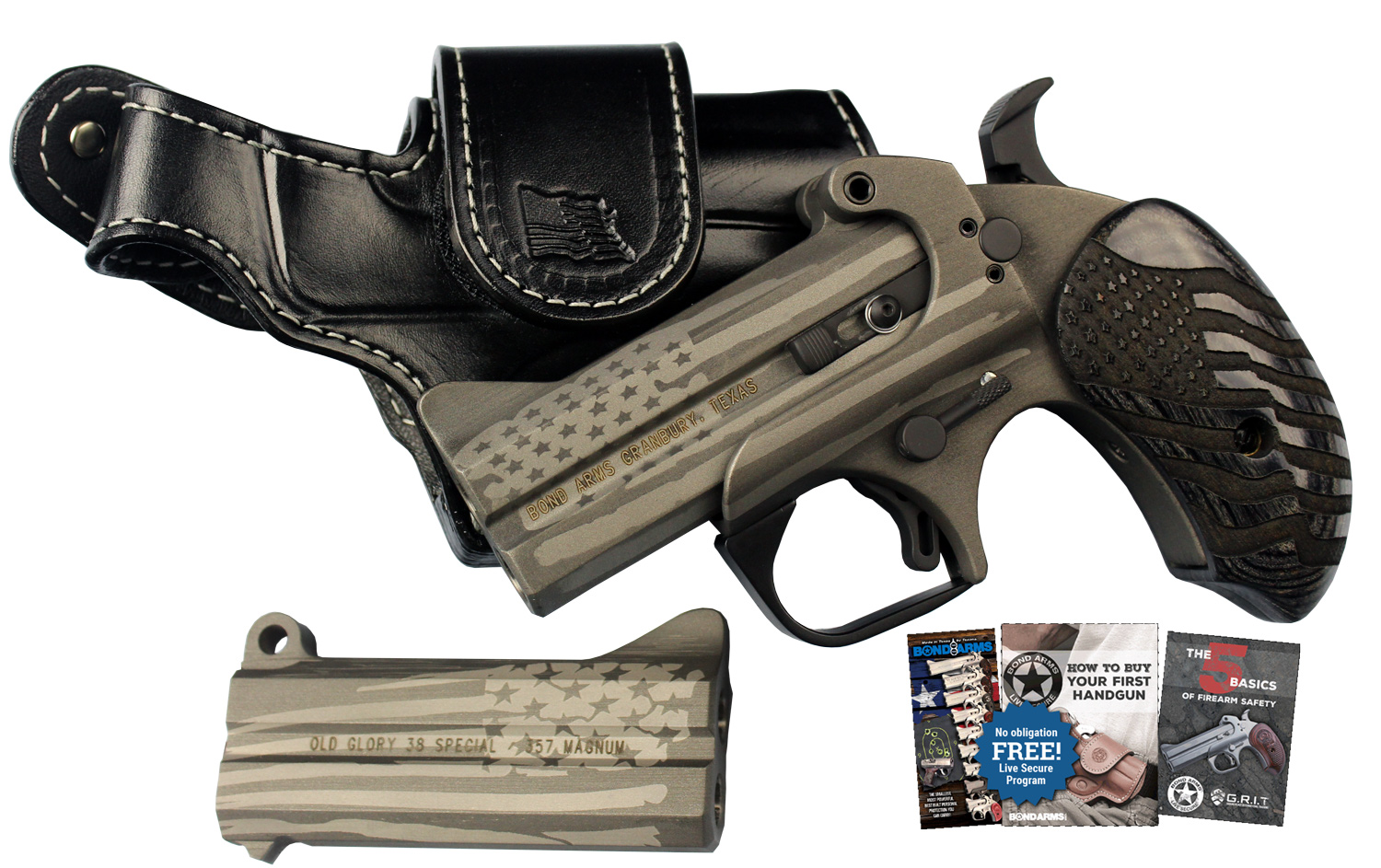 Special TV Offer "Old Glory" Package With Driving Holster Bond Arms